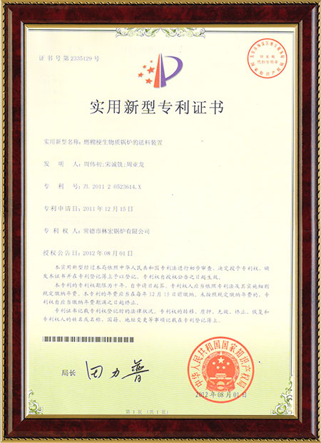 燃棉梗生物质锅炉的送料装置